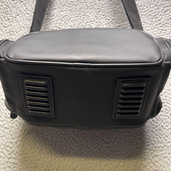 View Camera Bag Black Shoulder Strap Adjustable Compartments - Picture 3 of 12
